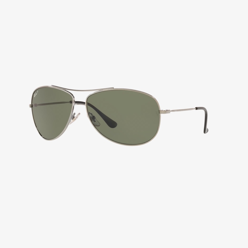 New Ray Ban RB3293 gunmetal/green sunglasses polarized